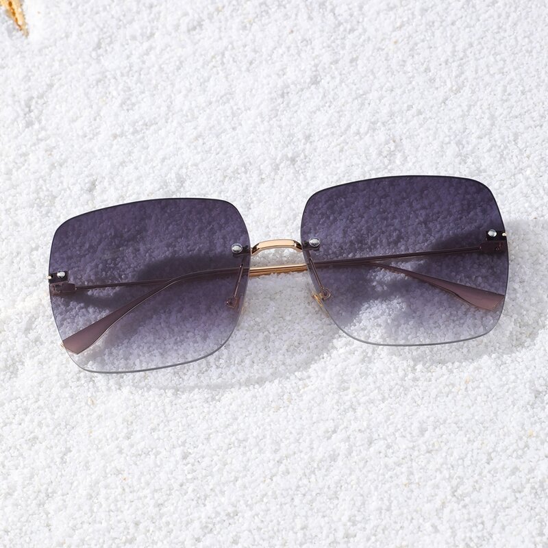 

Rimless Tinted Lens Sunglasses
