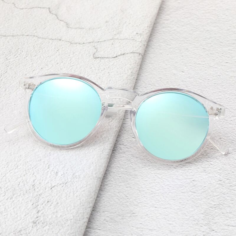 

Guys Round Frame Sunglasses, Multicolor