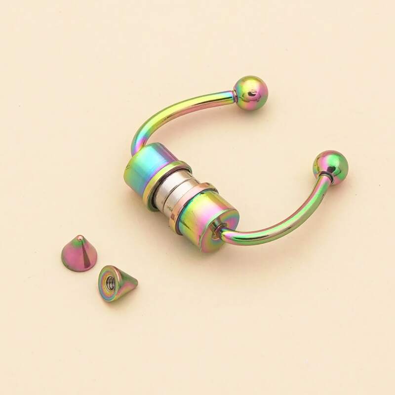 

Magnetic Nose Ring, Multicolor