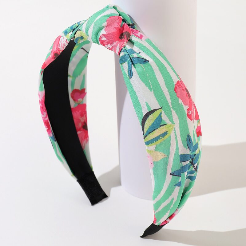 

Flower Print Headband, Multicolor