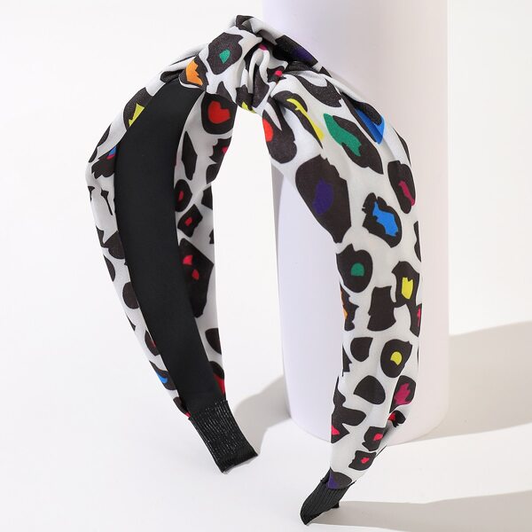 

Leopard Print Headband, Multicolor