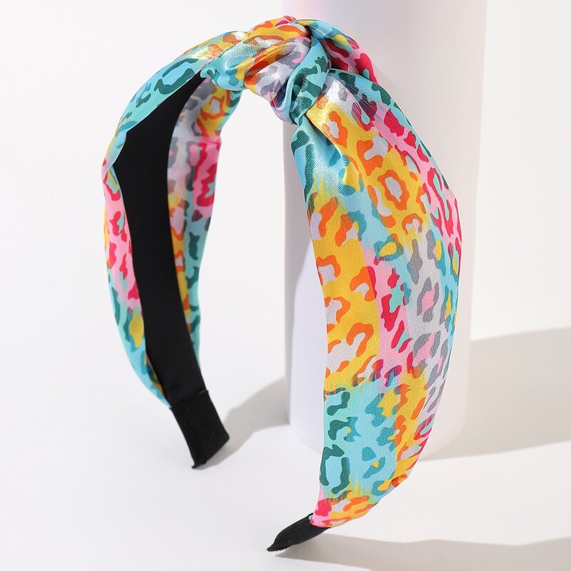 

Leopard Print Headband, Multicolor