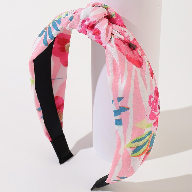 

Flower Print Headband, Multicolor