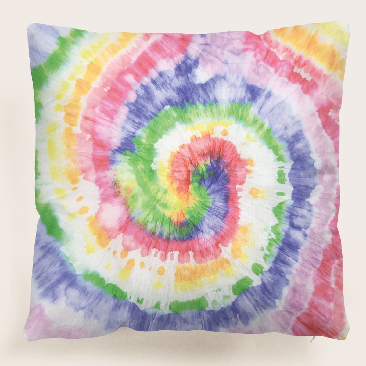 

Tie Dye Cushion Cover Without Filler, Multicolor
