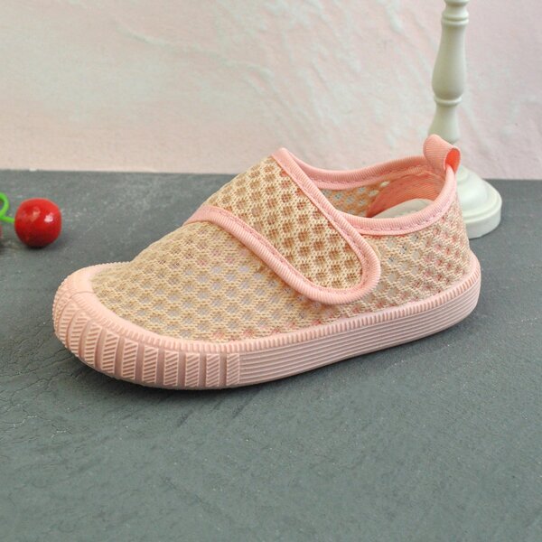 

Toddler Girls Velcro Strap Sneakers, Pink