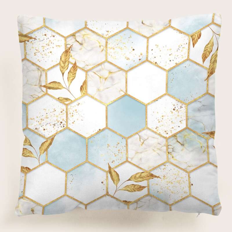 

Geo Cushion Cover Without Filler, Multicolor