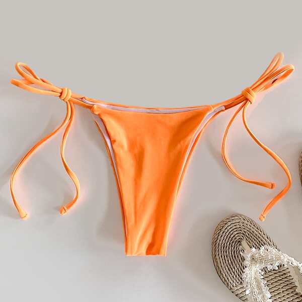 

Tie Side Bikini Panty, Orange
