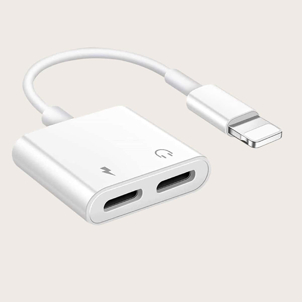 

2 In 1 Data Cable, White