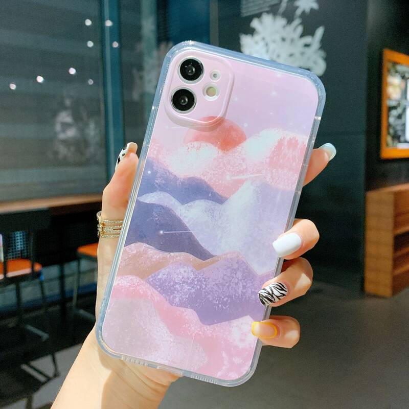 

Cloud Print Phone Case, Multicolor