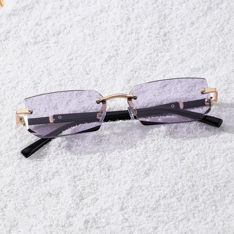 

Rimless Tinted Lens Sunglasses