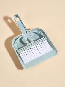 1件套寵物清潔掃帚帶簸箕 - 淺藍色 - 查看 3