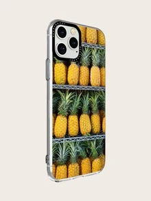 Pineapple Pattern Phone Case - Multicolor - View 2