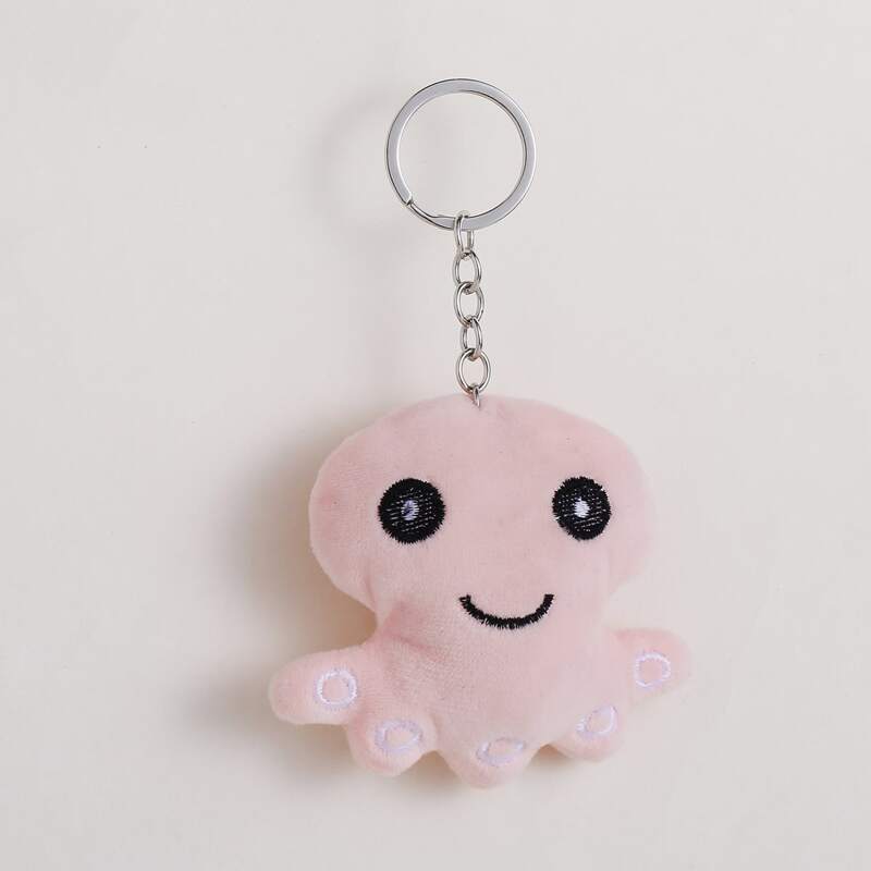 

Cartoon Pendant Keychain, Pink