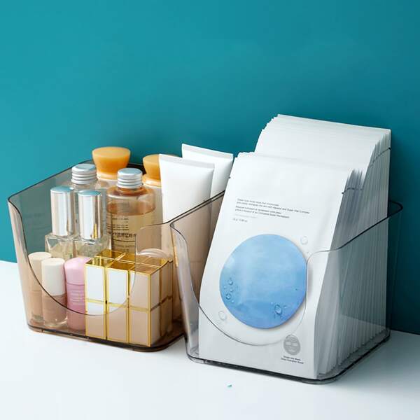 

1pc Random Cosmetic Storage Box, Multicolor