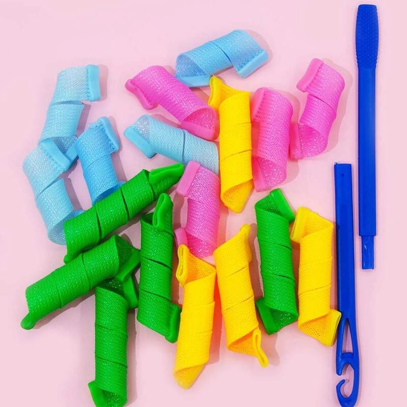 

18pcs Hair Roller Tool, Multicolor