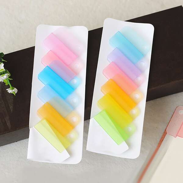 

2packs Random Label Clip, Multicolor