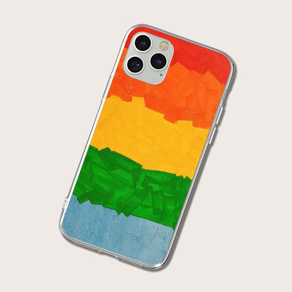 

Color Block Phone Case, Multicolor