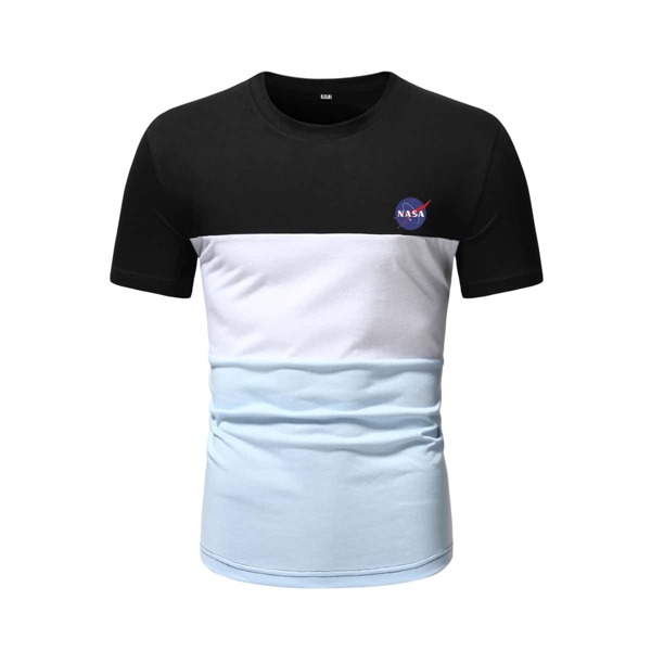 

Men Cut And Sew Tee, Multicolor