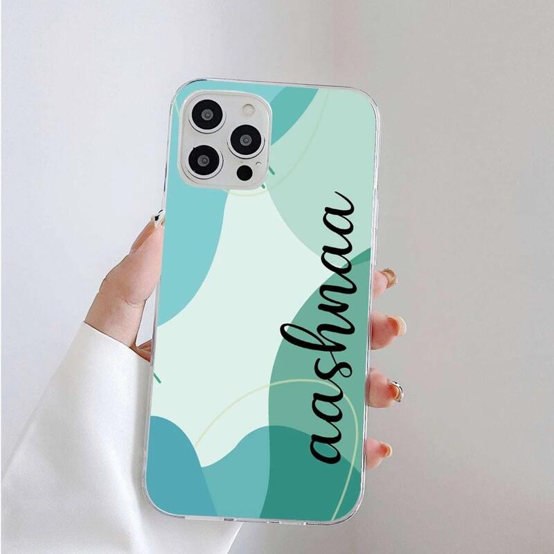 

Letter Graphic Phone Case, Multicolor