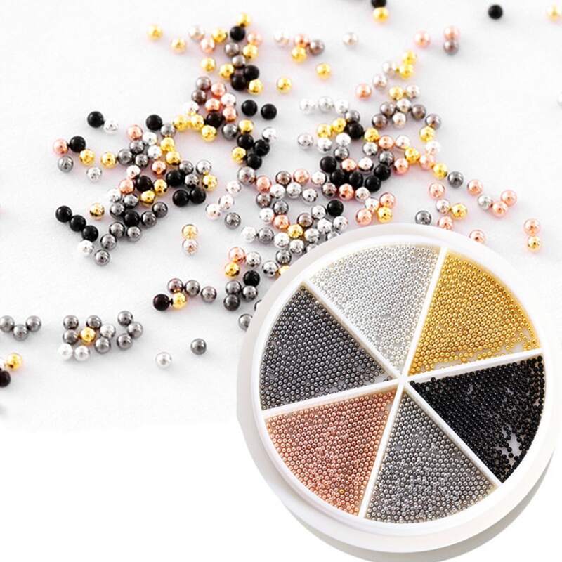 

5colors Nail Art Decoration Ball, Multicolor