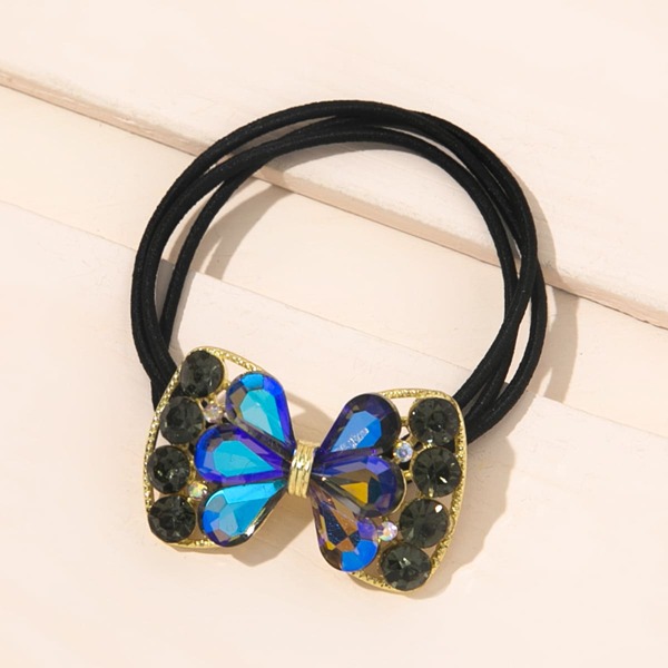

Bow Knot Decor Hair Tie, Royal blue