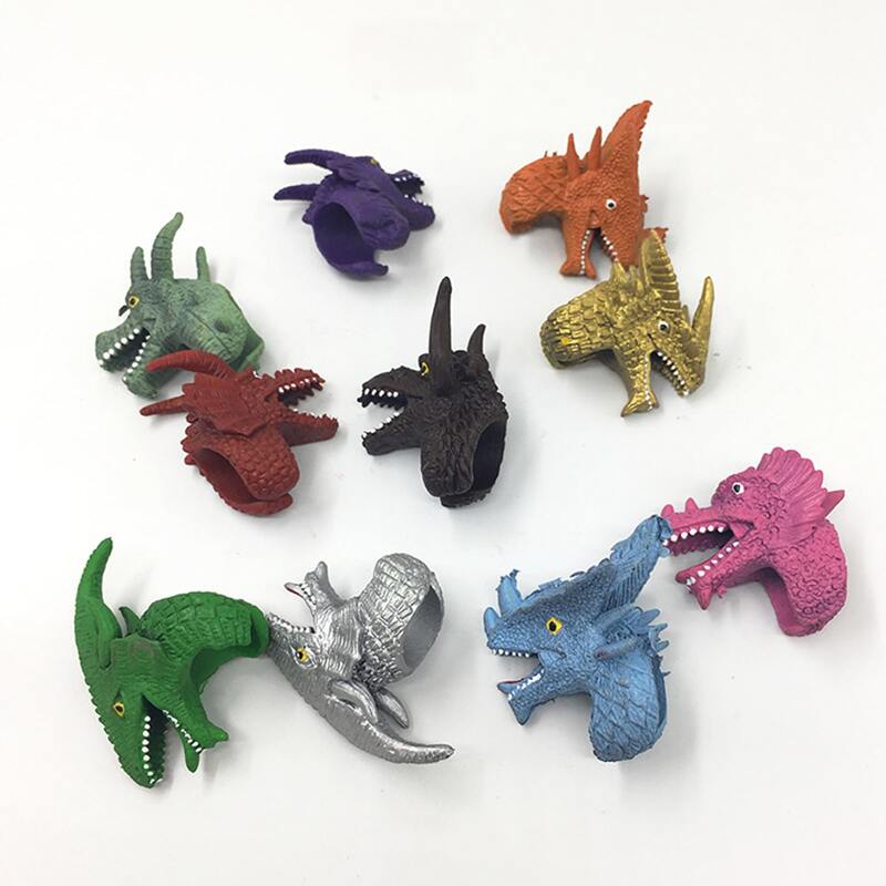 

1pc Random Dinosaur Finger Cot, Multicolor