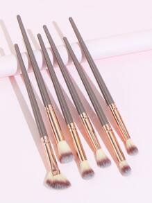 眼部化妆刷、眼线刷、睫毛刷，12件套全套美妆工具，化妆刷，化妆刷套装，化妆刷套装，化妆刷套装，全套化妆工具，化妆刷套装，化妆礼盒套装 - 棕色 - 查看 2