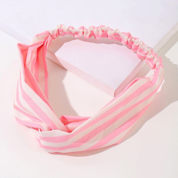 

Striped Hair Band, Multicolor