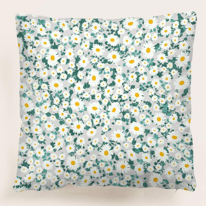 

Daisy Cushion Cover Without Filler, Multicolor