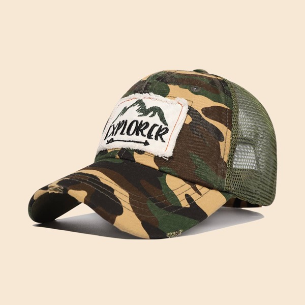 

Men Camo Baseball Cap, Multicolor