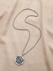 Dây chuyền nam inox | - Bạc - Xem 2