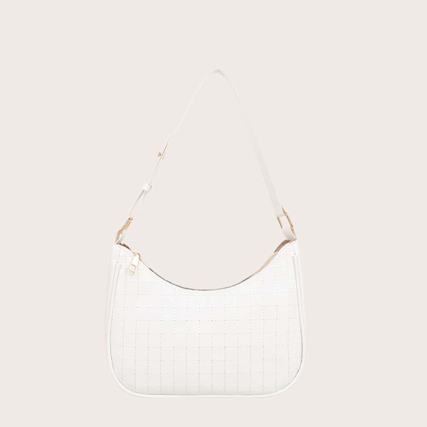 

Stitch Detail Shoulder Bag, White