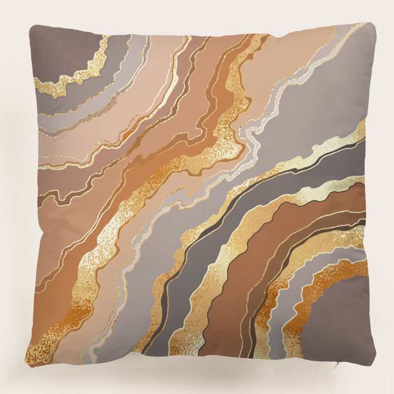 

Graphic Cushion Cover Without Filler, Multicolor