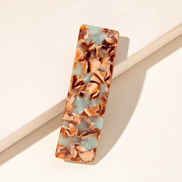 

1pc Geo Shaped Hair Clip, Multicolor