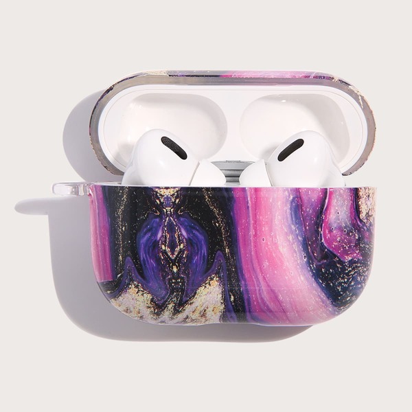 

Чехол для Airpods с мраморным узором, Многоцветный