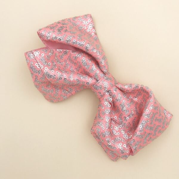 

Bow Knot Hair Clip, Dusty pink