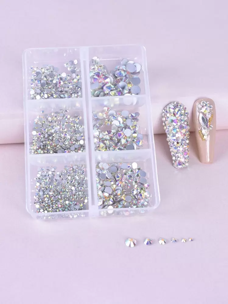 1 boîte Décoration à Nail Art - Multicolore - Voir 1