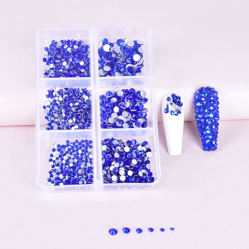 

1box Nail Art Decoration, Royal blue