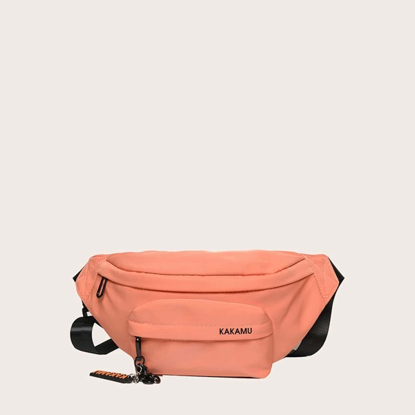 

Letter Graphic Fanny Pack, Orange