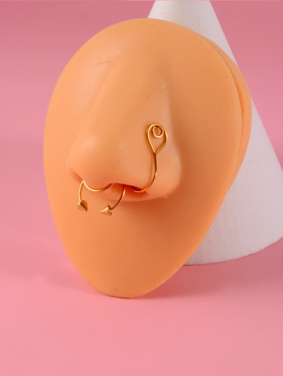 حلقة كفة أنف منظم 2 قطع