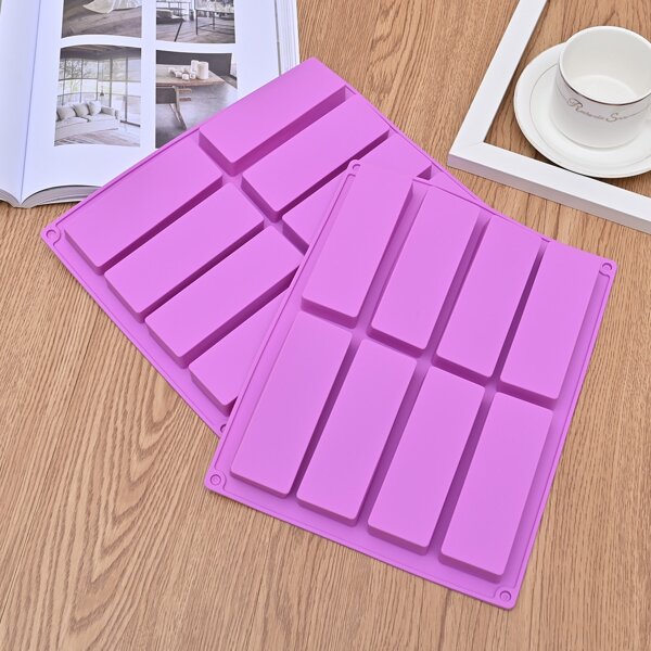 

1pc Silicone Baking Mold, Purple