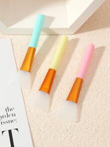Sheet Brush Makeup Brush Silicone Sheet Brush Mud Film Brush Applicator 3 Packs - Multicolor - View 3