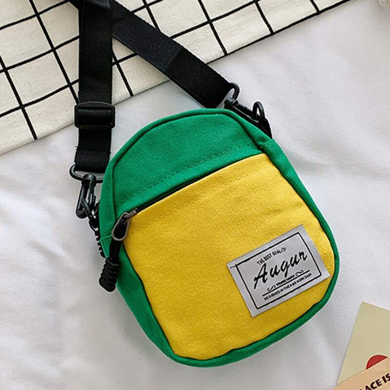 

Color Block Crossbody Bag, Multicolor