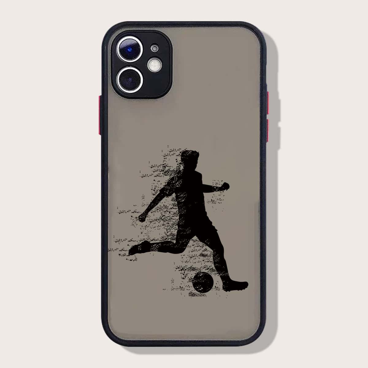 

Figure Print Phone Case, Black
