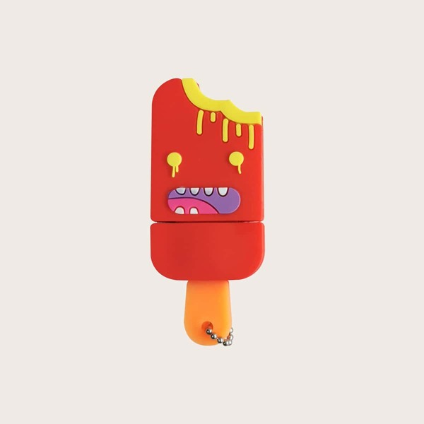 

Popsicle Shaped USB Flash Drive, Red