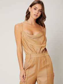 MOTF PREMIUM 1 pieza Pendientes de aro minimalistas Joyas de cobre - Amarillo Oro - Ver 10