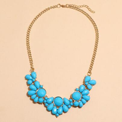 Water Drop Decor Necklace