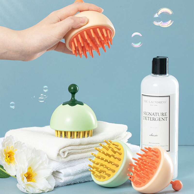 

1pc Random Color Shampoo Massage Brush, Multicolor