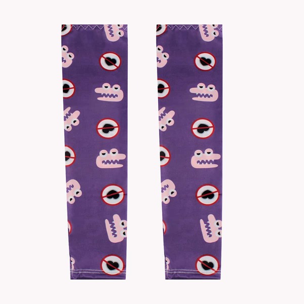 

Boys Cartoon Graphic Arm Sleeves, Multicolor