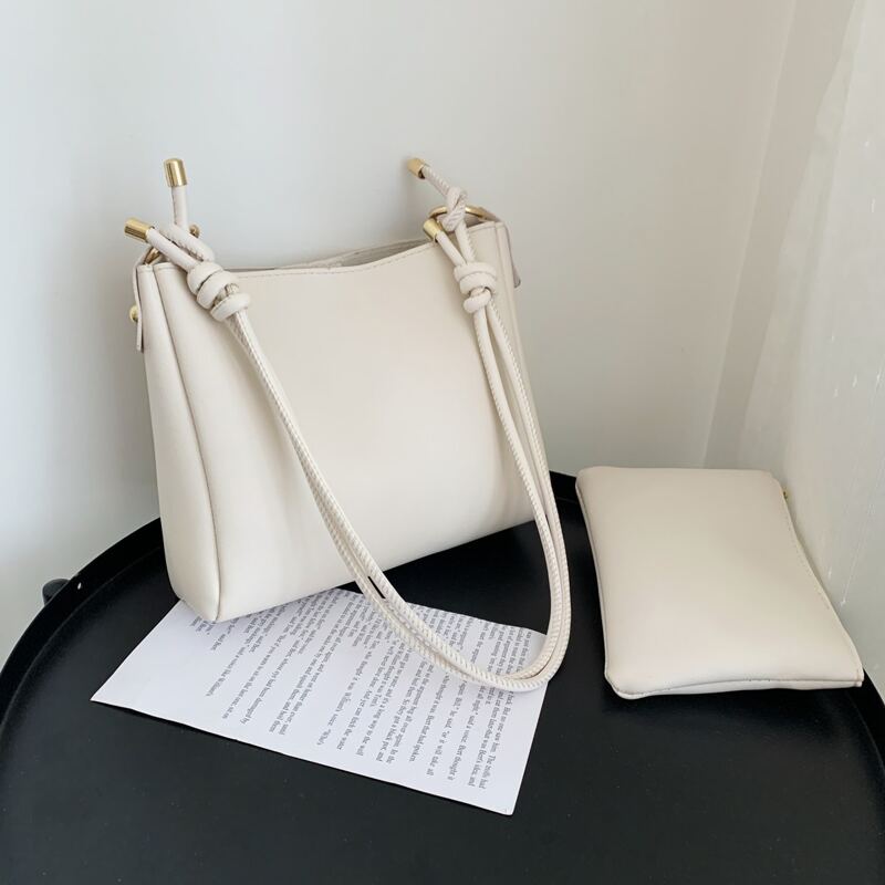

Minimalist Crossbody Bag, White